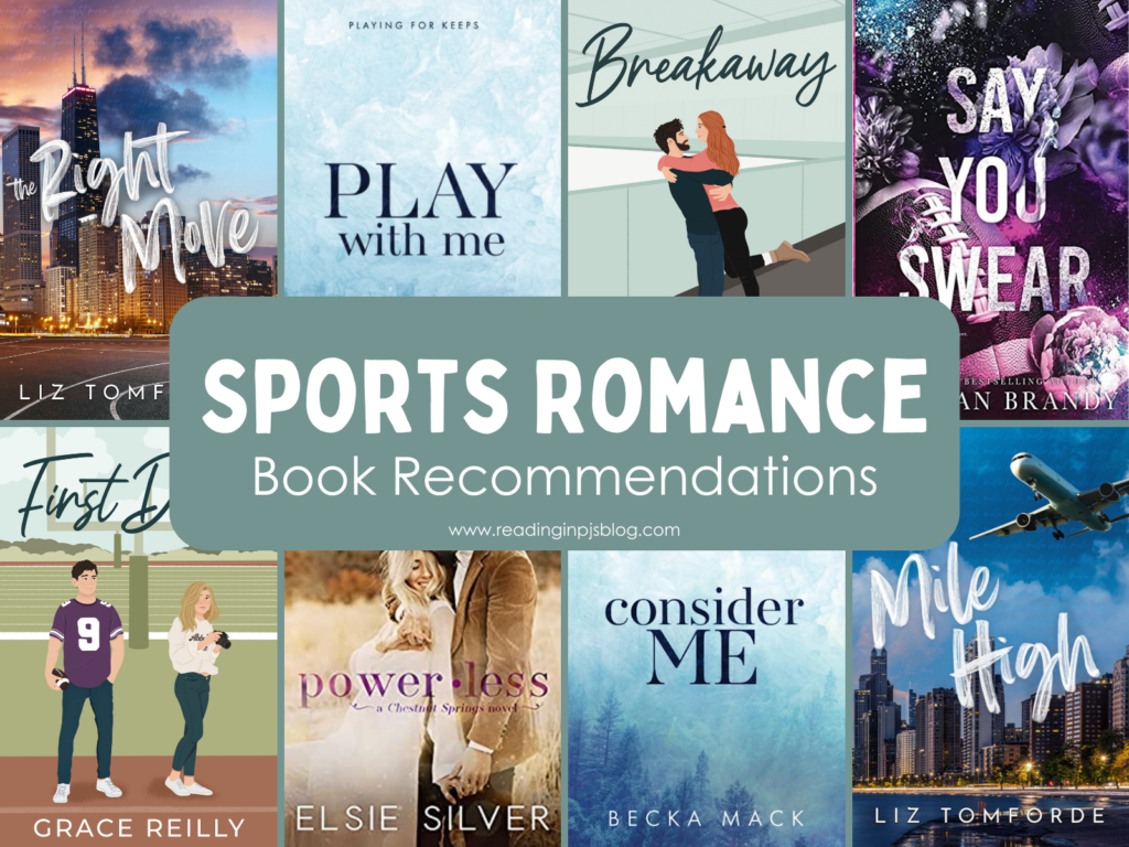 Sports Romance Book Recs Reading in PJs
