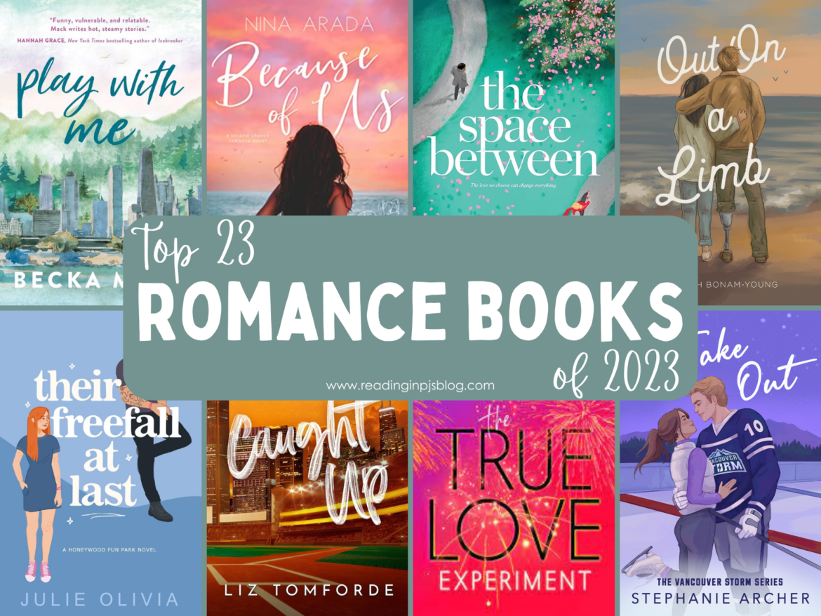 Top 23 Romance Books of 2023 by Reading in PJs