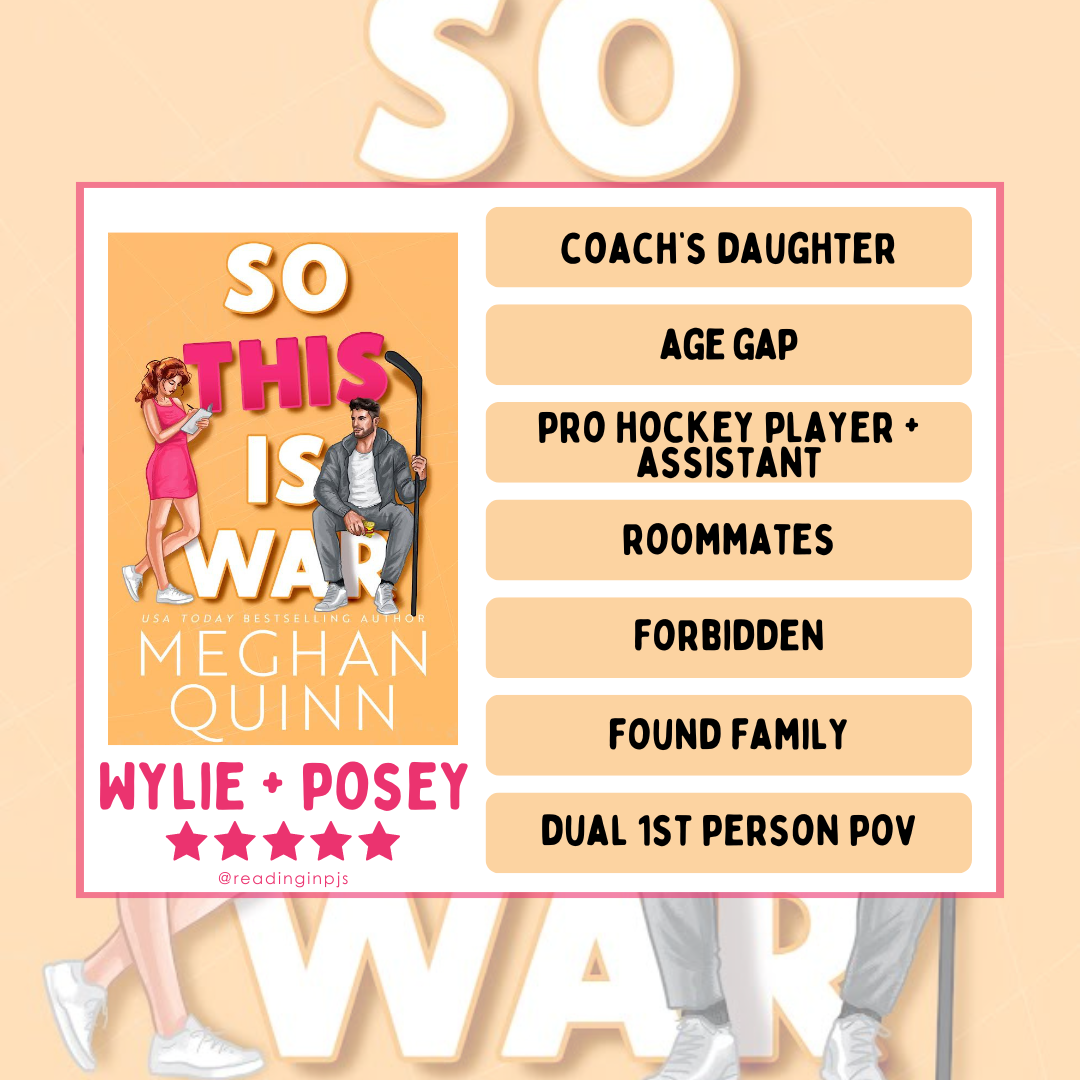 So This is War by Meghan Quinn_Romance Book Review by Reading in PJS